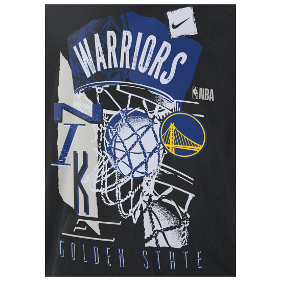 Nike Ανδρική κοντομάνικη μπλούζα Golden State Warriors Courtside NBA Vintage T-Shirt